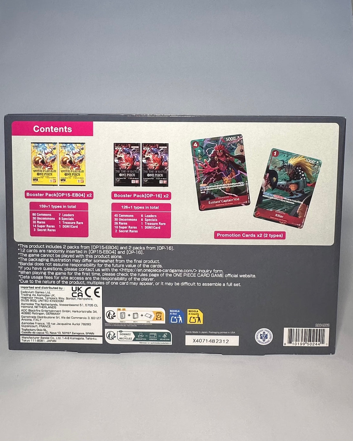 One Piece Illustration Box Kid/Killer