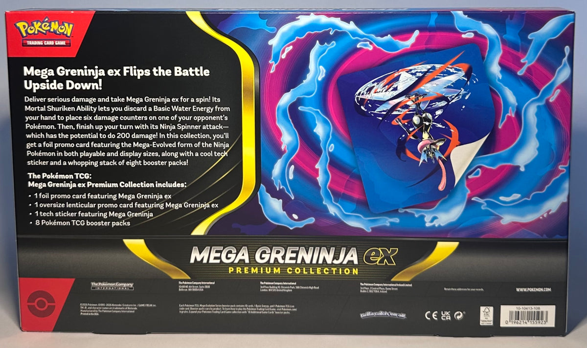 Mega Greninja EX Premium Collection Box