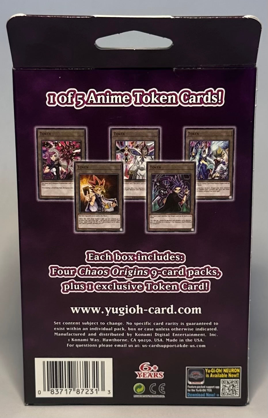 Yu-Gi-Oh Chaos Origins Pack