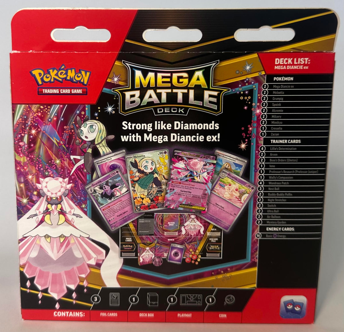 Mega Diance Mega Batle Deck